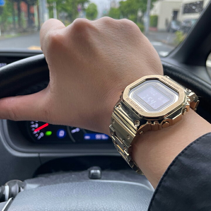 楽天市場】CASIO “G-SHOCK” GMW-B5000GD-9JF ゴールドフルメタル 反転 