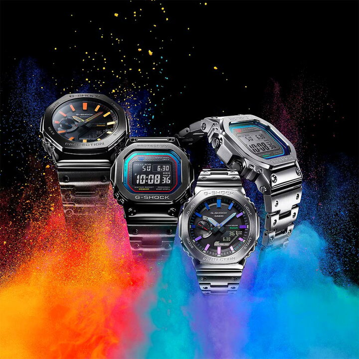楽天市場】CASIO “G-SHOCK”GMW-B5000PC-1JFシルバーフルメタル 