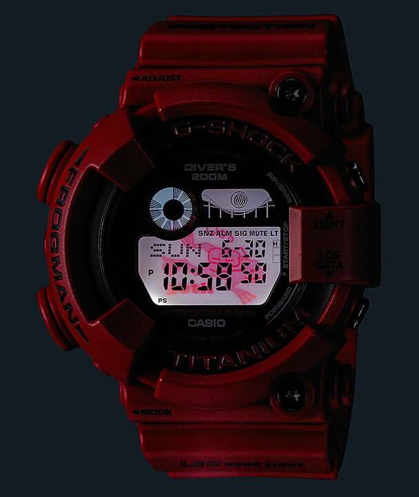 楽天市場】CASIO G-SHOCKGW-8230NT-4JR 赤蛙復刻限定FROGMAN30周年記念  