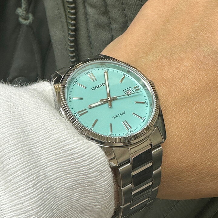 CASIO MTP-1302D-2A2JF メタルバンド 時計 