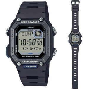CASIO Collection SPORTS WS-B1000-1AJF ubNSTEP TRACKER LAP200 XebvgbJ[bv[200I