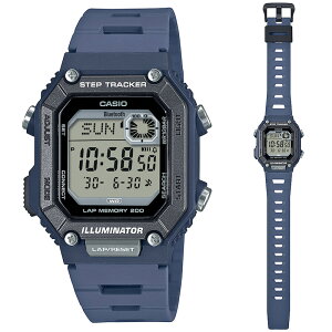 CASIO Collection SPORTS WS-B1000-2AJF �u���[STEP TRACKER LAP200 �X�e�b�v�g���b�J�[���b�v�������[200�I