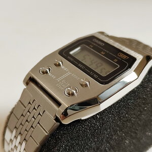 CASIO PREMIUM A1100D-1JF SILVER52QS-14B  fW^ rv JVI NVbN gEHb`