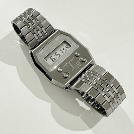 カシオプレミアム A1100GGV-8JF CASIO PREMIUM 52QS-14B 復刻 デジタル 腕時計 フルメタル グレー