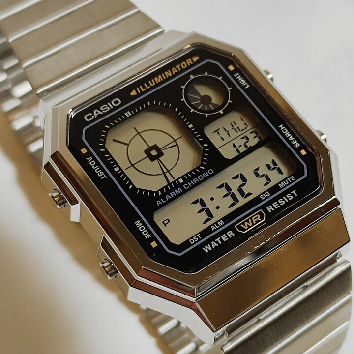 楽天市場】CASIO “CLASSIC” 国内正規品カシオ A130WE-1AJF シルバー
