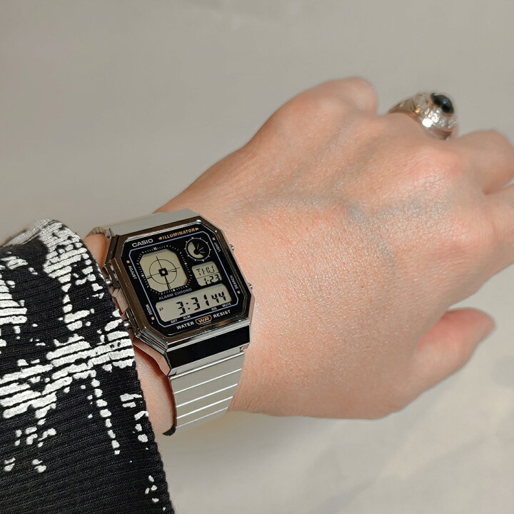 楽天市場】CASIO “CLASSIC” 国内正規品カシオ A130WE-1AJF シルバー 