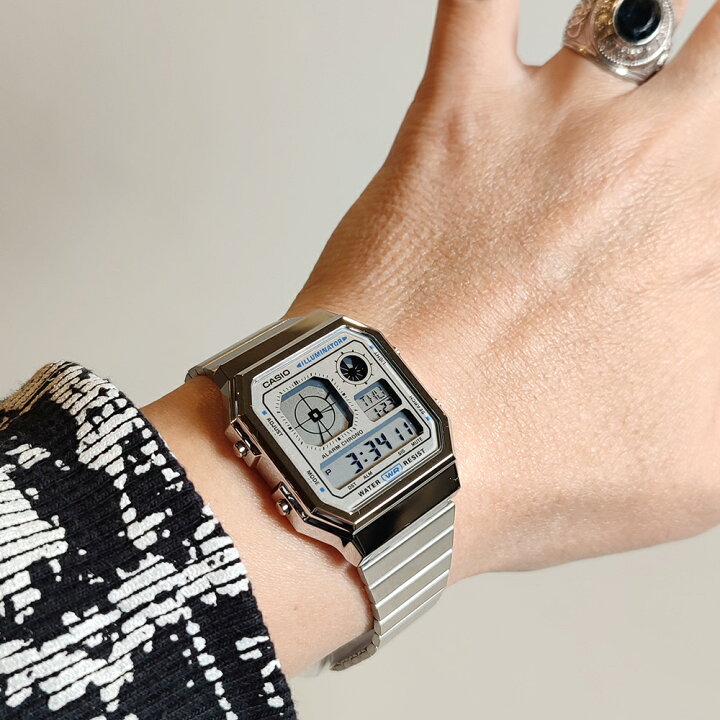 楽天市場】CASIO “CLASSIC” 国内正規品カシオ A130WE-7AJF シルバー 