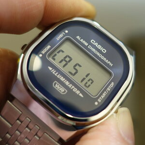 �J�V�I�N���b�V�b�N A140WE-2AJF �V���o�[/�l�C�r�[�@CASIO CLASSIC�@�r���v�@[ ���g���f�W�^���E�H�b�` ���蕨 ���b�s���O���� ]