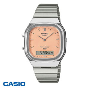 CASIO �gCLASSIC�h AQ-240E-4AJF �V���o�[�^�y�[���I�����W�@�A�i�f�W ���g���J�V�I �r���v
