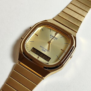 �J�V�I �N���V�b�N CASIO CLASSIC �A�i�f�W �r���v AQ-240EG-9AJF �S�[���h