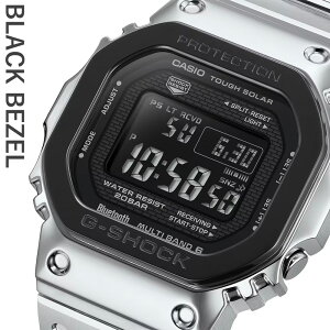 CASIO �gG-SHOCK�h GMW-B5000BT-1JFBK�x�[���V���o�[�t�����^�� G-SHOCK [�J�V�I �W�[�V���b�N �t�����^�� G�V���b�N ���v �����Y GSHOCK �X�s�[�h���f�� �d�g�\�[���[�r���v �X�N�����[�o�b�N �X�e�����X