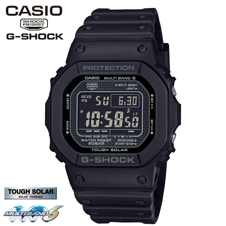 楽天市場】G-SHOCK Gショック GW-5000HS-1JF 電波 ソーラー 電波時計 