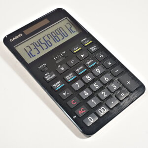 CASIO �hTHE SPECIAL ONE�h series S100X-BK �u���b�N ���{���@�W���X�g�T�C�Y�@Made in Japan. �J�V�I�v�Z�@