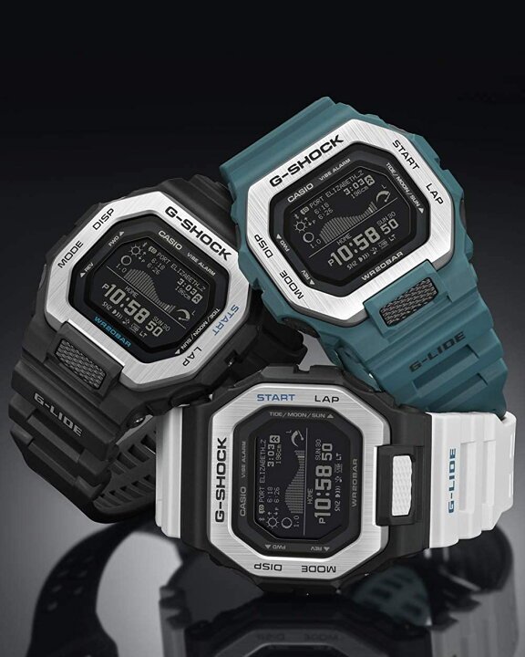 楽天市場】CASIO “G-SHOCK” Bluetooth&reg;搭載 G-LIDE GBX-100-7JF 