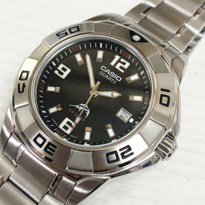 楽天市場】CASIOSTANDARD MDV-100D-1AJFカジキダイバーの呼称で親しま 