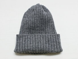 HIGHLAND 2000 2x2 BOB Wool Watch Cap スティールグレー[ウール100％　ハイランド2000 リブニット ソリッドワッチキャップ]