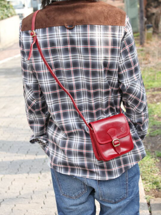 楽天市場】I MEDICI MINI SHOULDER BAG レッド [イ・メディチ 