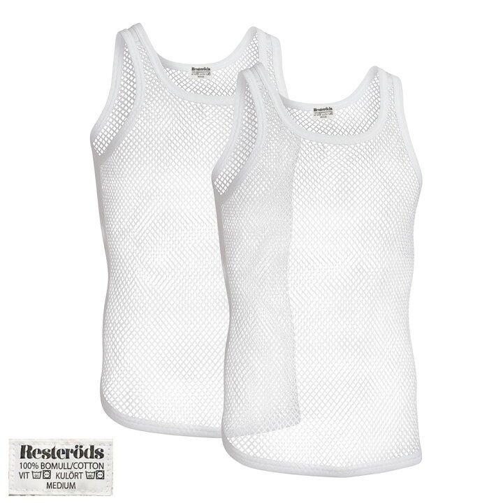 楽天市場】RESTERODS レステロッズ7302-01 NET SINGLET ORGANIC COTTON 