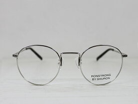 SHURON Made in U.S.A.RONSTRONG 48mm シルバー【デモレンズ】 [シュロン ボストン型メガネ 眼鏡フレーム 丸メガネ]