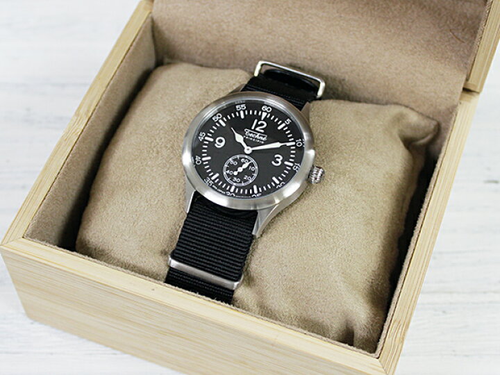 楽天市場】TECHNE SWISS245.023 BLKMerlin Retro Inspired Naval Watch 