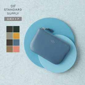 【公式ストア】スタンダードサプライ パル オーバルジップウォレット S シンプル レザー 財布 ミニ財布 メンズ レディー ス 4200161 STANDARD SUPPLY PAL OVAL ZIP WALLET S