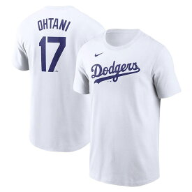 【在庫あり】ナイキ 大谷翔平 ドジャース 半袖 Tシャツ 並行輸入品 Los Angeles Dodgers Shohei Ohtani Nike White 2024 Fuse Name & Number T-Shirt メンズ 大谷選手 大谷 グッズ ファングッズ 直輸入 アメリカ輸入 ロサンゼルス・ドジャース MLB メジャーリーグ あす楽