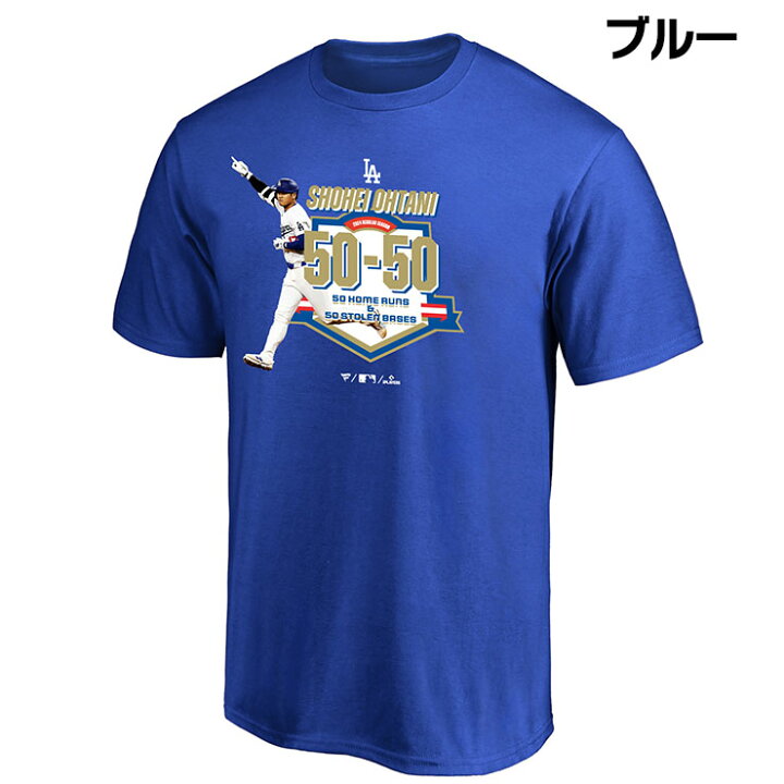 楽天市場】大谷翔平 50-50 達成記念 ジュニア用 Tシャツ 50/50 CLUB 