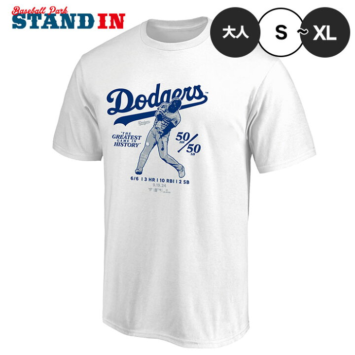 楽天市場】大谷翔平 50-50 達成記念 Tシャツ 半袖 6 for 6 大人 メンズ 
