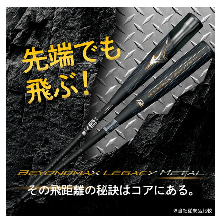 楽天市場】ミズノ ビヨンドマックス レガシー メタル 一般軟式 バット 