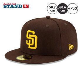 ニューエラ NEW ERA サンディエゴ・パドレス キャップ 59FIFTY MLBオンフィールド 13554976 メンズ レディース ユニセックス メジャーリーグ 野球帽 帽子 スポーツキャップ ベースボールキャップ ぼうし あす楽