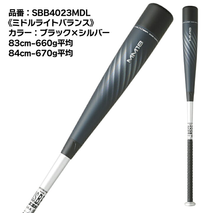 SSK 一般軟式野球FRP製バット MM18 SBB4023 新品未使用品 福袋