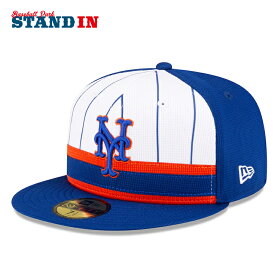 ニューエラ NEW ERA ニューヨーク・メッツ キャップ Batting Practice 59FIFTY MLBオンフィールド 13957115 メンズ レディース ユニセックス メジャーリーグ バッティングプラクティス キャンプ 野球帽 帽子 スポーツキャップ ベースボールキャップ ぼうし あす楽