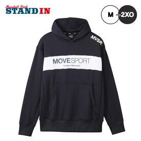デサント ムーブスポーツ スウェット フーディー パーカー メンズ ユニセックス 秋物 冬物 ST4FSW42M 秋冬 スポーツウェア トレーニングウェア ランニングウェア ジョギング ジャージ 上 大きいサイズあり descente move sports