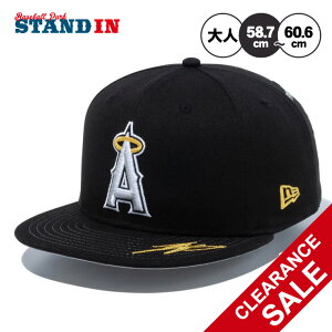 ニューエラ NEW ERA 大谷翔平 MVP&ホームラン王獲得記念 キャップ ロサンゼルス・エンゼルス 59FIFTY 5950 大人 一般 14339796 平つば メンズ レディース ユニセックス メジャーリーグ 野球帽 帽子