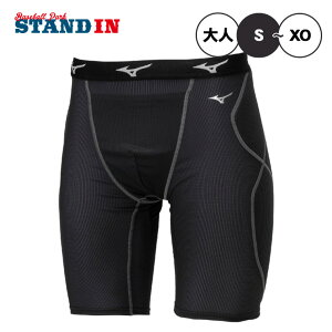 【2025モデル】ミズノ 野球 KUGEKI スライディングパンツ パッド付き ファウルカップ収納式 大人 一般 高校野球 12JBCP24 涼しい 通気性 軽量 空隙 スラパン アンダータイツ インナー ショーツ 高