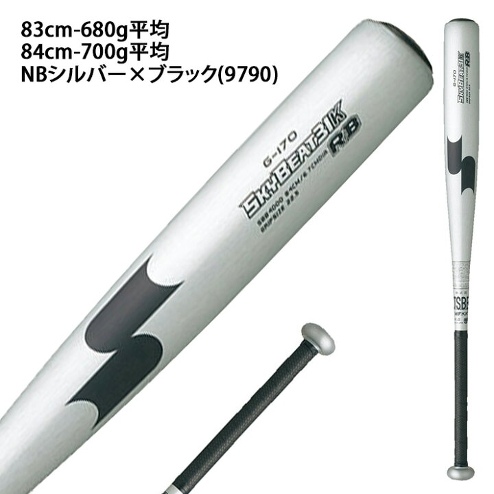 楽天市場】SSK 軟式 金属バット スカイビート31K RB ミドルバランス 