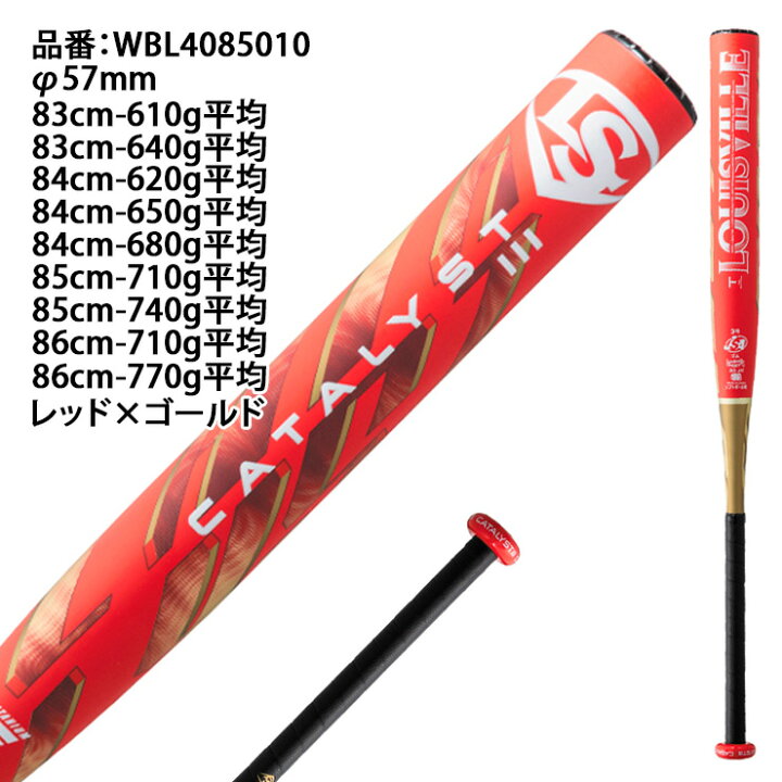楽天市場】ルイスビルスラッガー ゴム3号 ソフトボール用 バット 