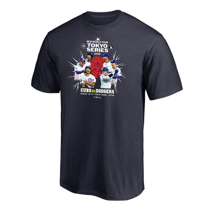 楽天市場】MLB Tokyo Series 2025 カブス vs ドジャース 半袖 Tシャツ 