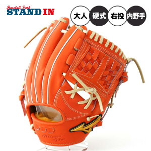 【平裏刺繍1円】ミズノプロ 硬式 グローブ グラブ 内野手用 右投げ用 ウェブ下ポケット浅め サイズ9 5DNAテクノロジー22 高校野球対応 1AJGH28203 BSSショップ限定 内野用 硬式用 高校生 硬式野球