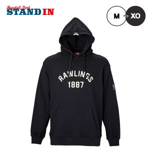 【2025モデル】ローリングス スウェット プルオーバーフーディー パーカー 裏起毛 GROUND RED 長袖 メンズ ユニセックス AOS15F13 冬物 秋物 カジュアル スポカジ アメカジ スポーツウェア 野球ウ