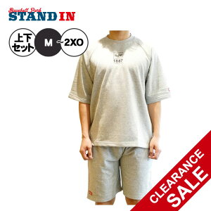 ローリングス ライトスウェット 半袖 Tシャツ ハーフパンツ 上下セット GROUND RED メンズ ユニセックス AOS14S07 AOP14S04 春 夏 ジャージ 半ズボン カジュアル スポーツウェア トレーニングウェア