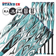 【2026モデル】ミズノプロ ゴム 12インチ ソフトボール バット AX4 翡翠シリーズ 限定カラー 83cm 630g 8…