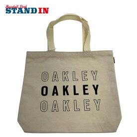 オークリー トートバッグ FOS900993 ESSENTIAL CANVAS TOTE 6.0 エコバッグ ランドリーバッグ ブラック 黒 ベージュ oakley