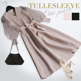 楽天市場 バルーン袖 ワンピース レディースファッション の通販