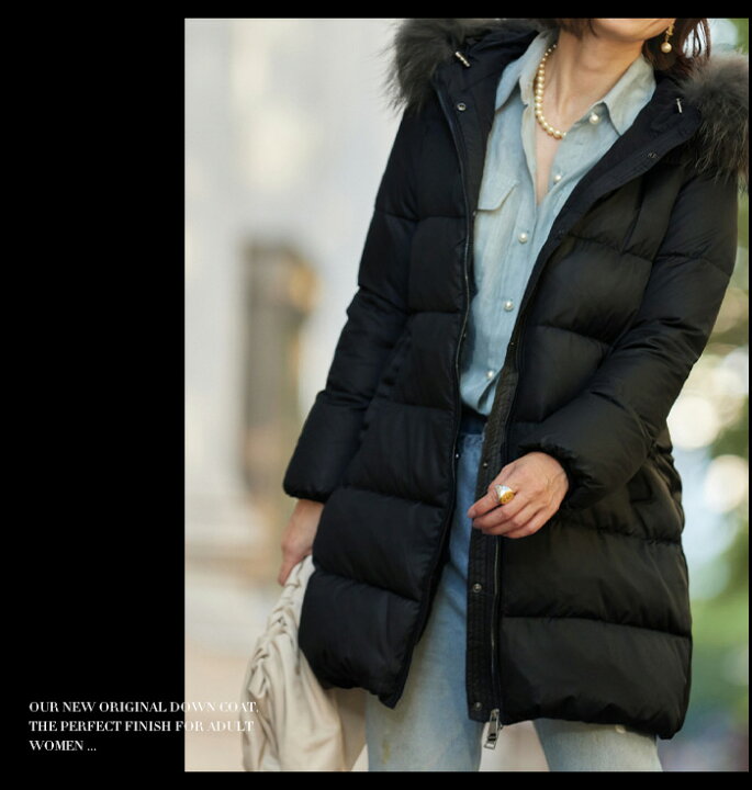 楽天市場 特別クーポン配布中 楽天ランキング1位 雑誌gingermirror掲載 ダウンコート レディース ロング アウター ロングコート ファーコート コート レディース ロング丈 大きいサイズ ダウン90 9 506 03 Stanza Dolce