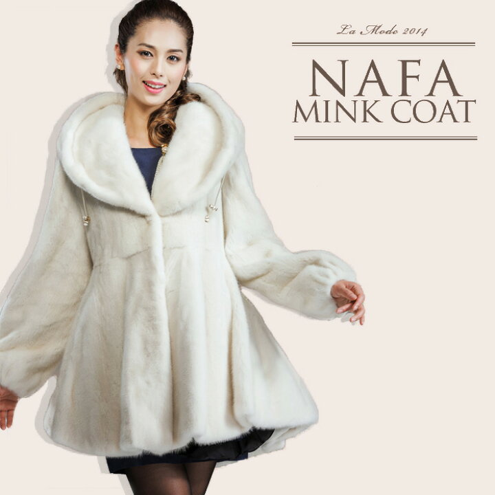 楽天市場】ファーコート ファー レディース 毛皮 ミンク アウター  