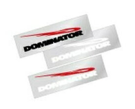 22-23 DOMINATOR ドミネーター ドミネーターステッカー 3枚組DOMINATOR スキー スノーボード メンテナンス#
