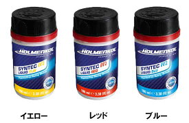 25-26 ホルメンコール HOLMENKOL シンテック FF2 リキッド フッ素フリー イエロー(27062) レッド(27063) ブルー(27064) セカンドレイヤー スキー スノーボード メンテナンス