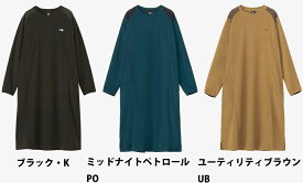 24-25秋冬 THE NORTH FACE ザ・ノースフェイス マタニティマイクロフリースワンピース（レディース） NLM72302 ワンピース フリース 女性 妊婦*