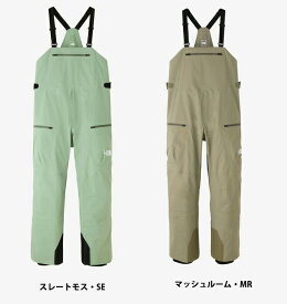 25-26秋冬 THE NORTH FACE ザ・ノースフェイス レイバックビーシービブ（ユニセックス） NS62511 ビブパンツ ロングパンツ スキーウェア スノーボードウェア バックカントリー